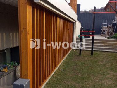 Перегородки из термодерева на заказ
